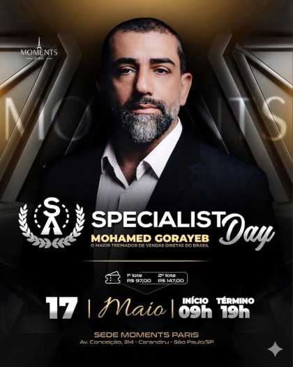 INGRESSO SPECIALIST DAY