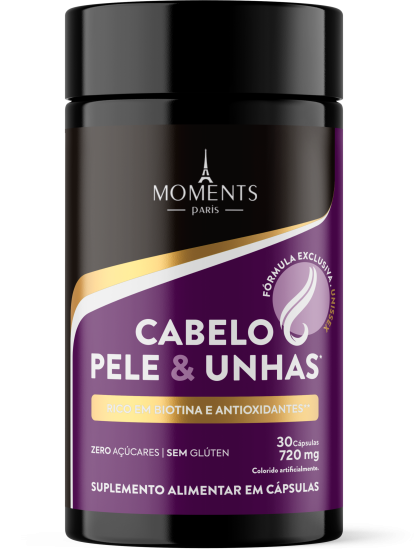 CABELO PELE  & UNHAS 30 CAPS 720MG
